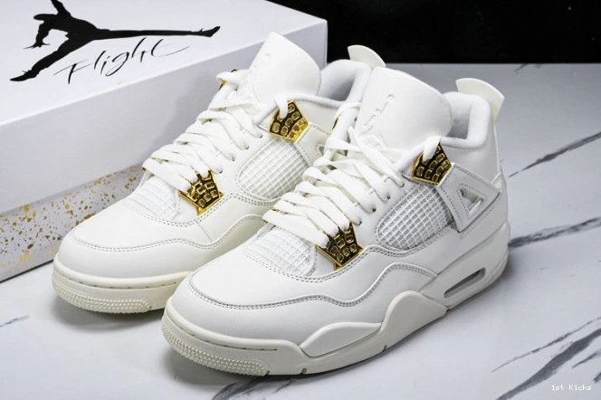 Jordan Retro Gold AQ9129-170 4 Metallic 0716